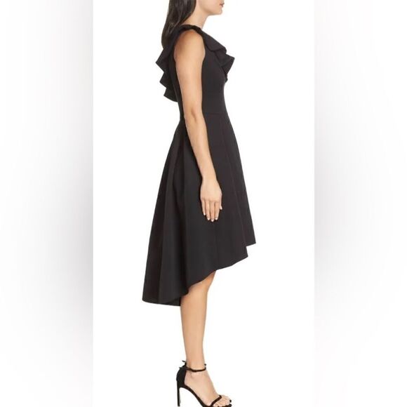 Chi Chi London Womens One-Shoulder High/Low Cocktail Dress - Picture 2 of 5